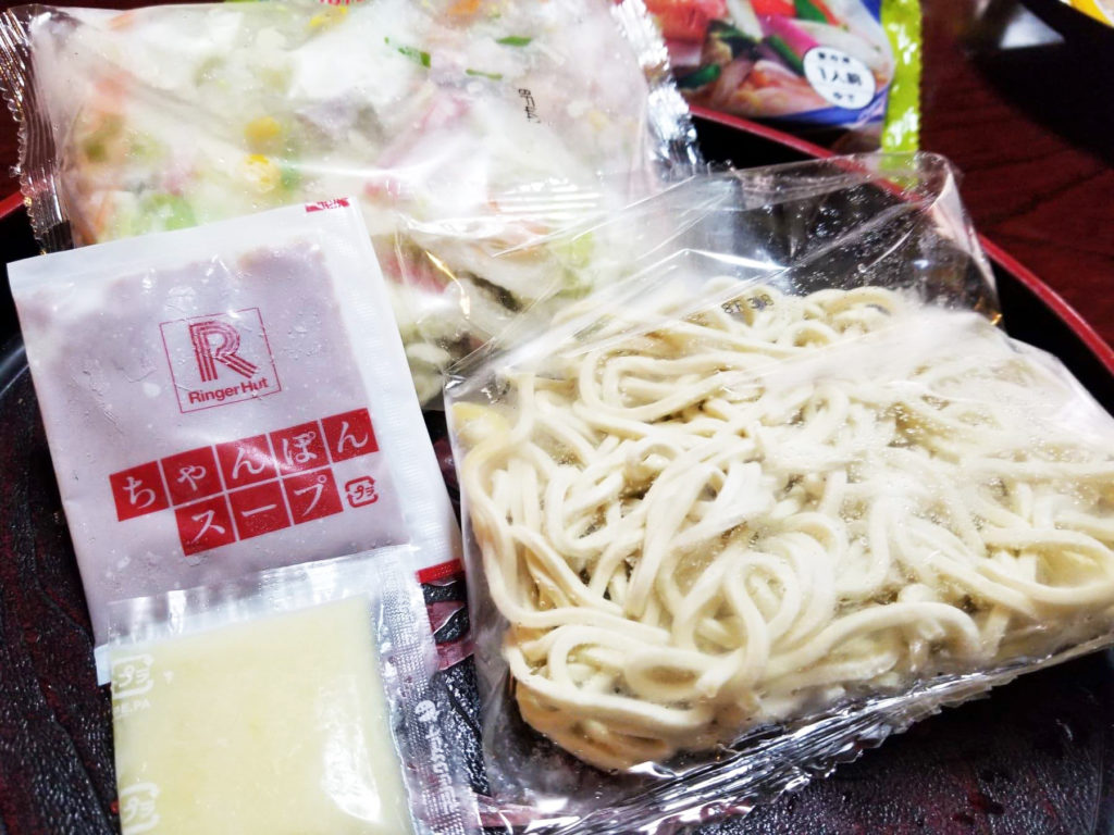 リンガーハットの野菜たっぷりちゃんぽん